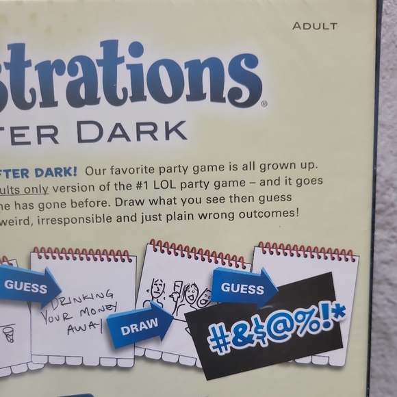 Telestrations after dark adults board game adults 17+ - Picture 3 of 3